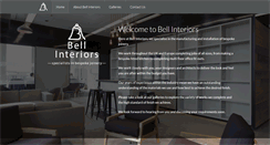 Desktop Screenshot of bell-interiors.co.uk